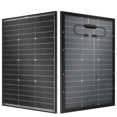 BougeRV 16BB N-Type 12V/24V 100 Watt Bifacial Solar Panel - Green Vista Living