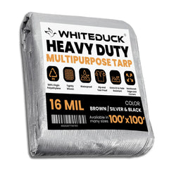 Super Heavy Duty Poly Tarp Cover Thick 16 Mil, 8 oz - Green Vista Living