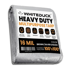 Super Heavy Duty Poly Tarp Cover Thick 16 Mil, 8 oz - Green Vista Living
