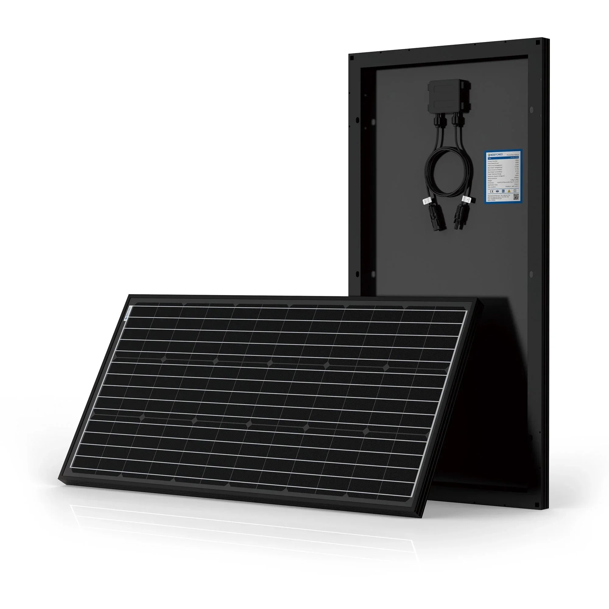 ACOPOWER 100 Watts Mono Solar Panel - Green Vista Living