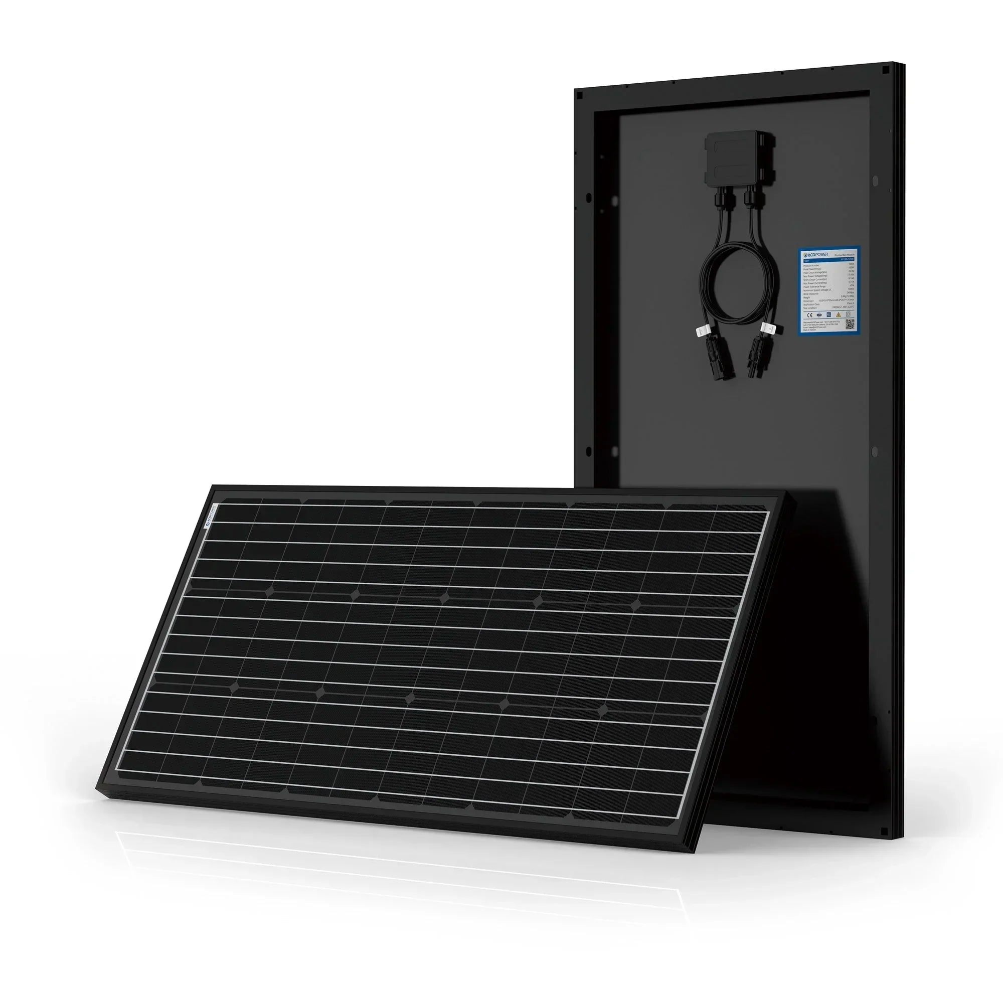 ACOPOWER 100 Watts Mono Solar Panel - Green Vista Living