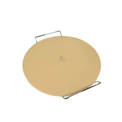 WPPO 15" Premium Pizza Baking Stone with Handles - Green Vista Living
