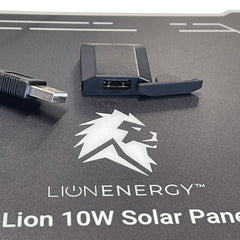 Lion Energy Morningside - 10W 6V Solar Panel (USB-A) - Green Vista Living