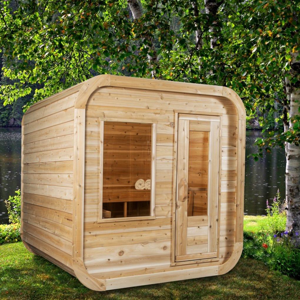 Dundalk Leisurecraft Canadian Timber Luna Sauna | 4 Persons - Green Vista Living
