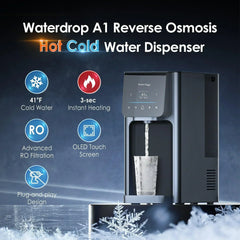 Waterdrop Reverse Osmosis Hot Cold Water Dispenser, A1 - Green Vista Living