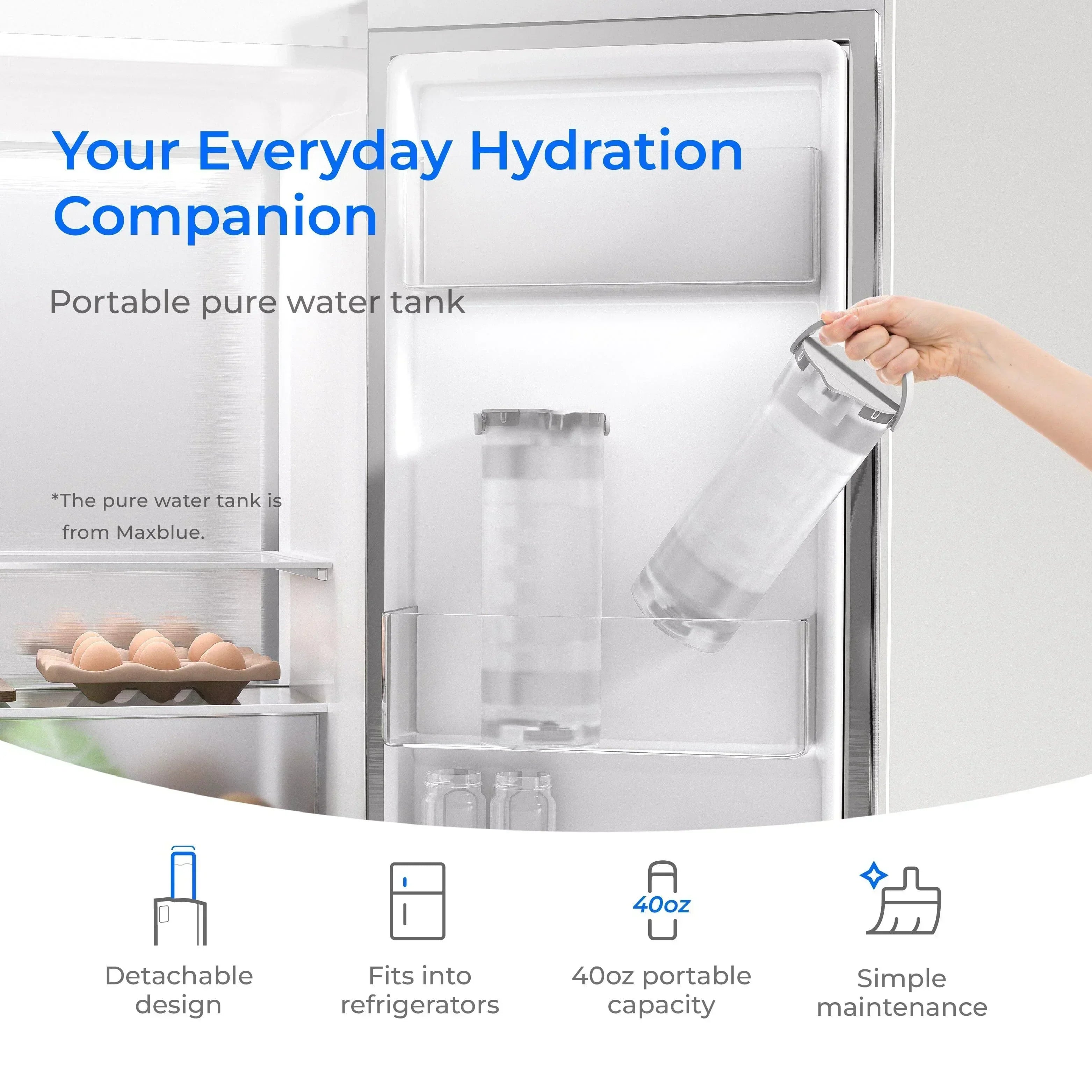 Waterdrop C1H Instant Hot Water Reverse Osmosis System - Green Vista Living