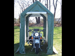 Rhino Shelter | 5'Wx10'Lx8'H Storage Shed