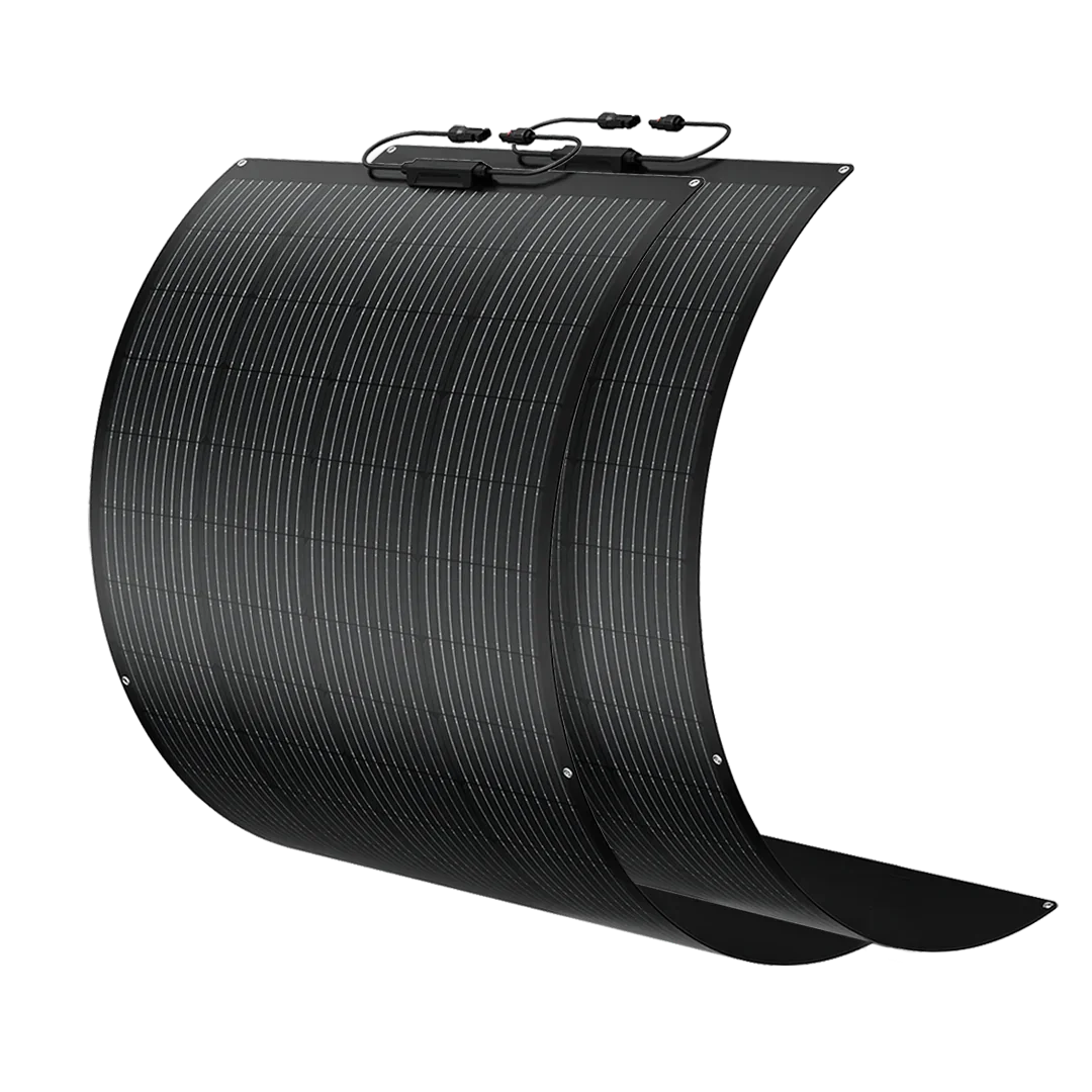 BougeRV Arch 200 Watt Fiberglass Flexible Curved Solar Panel - Green Vista Living