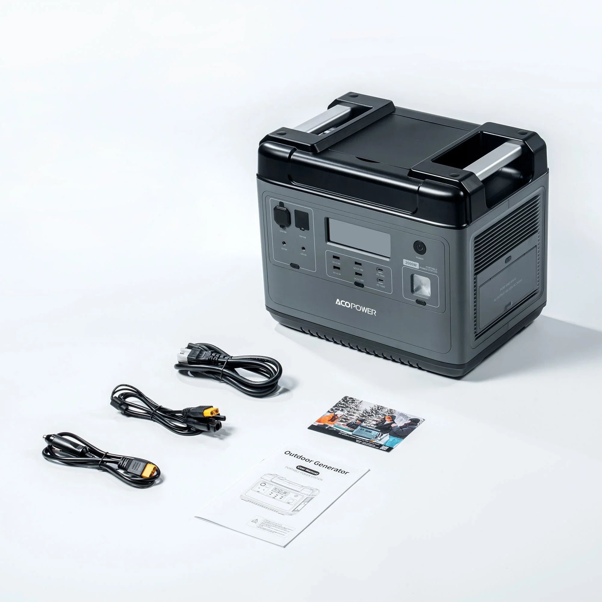 ACOPOWER P2001 Portable Power Station 2000W/2000Wh - Green Vista Living