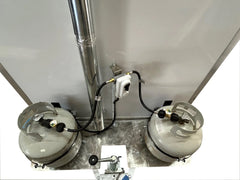 TinyJohn Single Portable Restroom with Waterless Incinerating Toilet - Green Vista Living