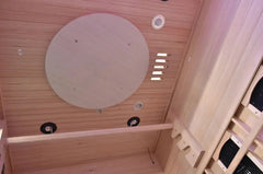 FitSauna DIY Exercise Sauna, Hemlock, 3-Person, 69” x 53” x 80”