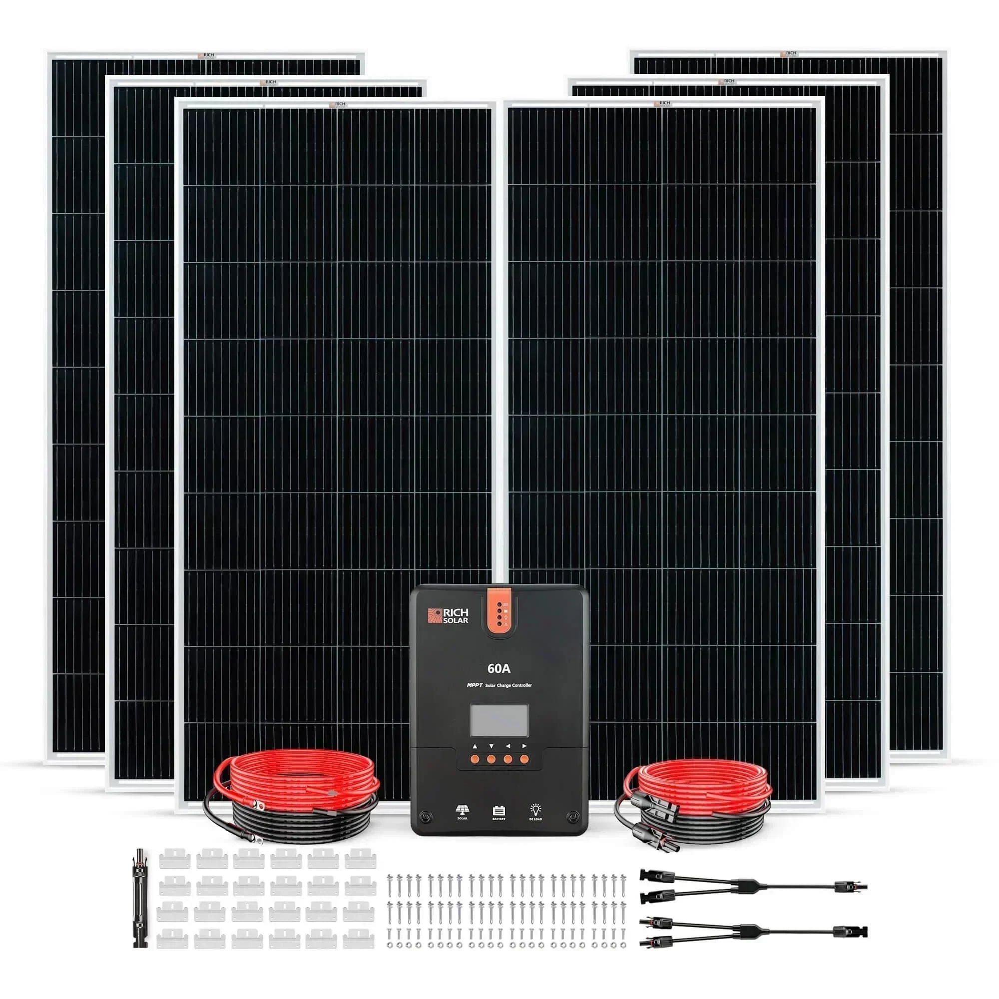 Rich Solar - 1200 Watt Solar Kit - Green Vista Living