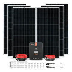 Rich Solar - 1200 Watt Solar Kit - Green Vista Living
