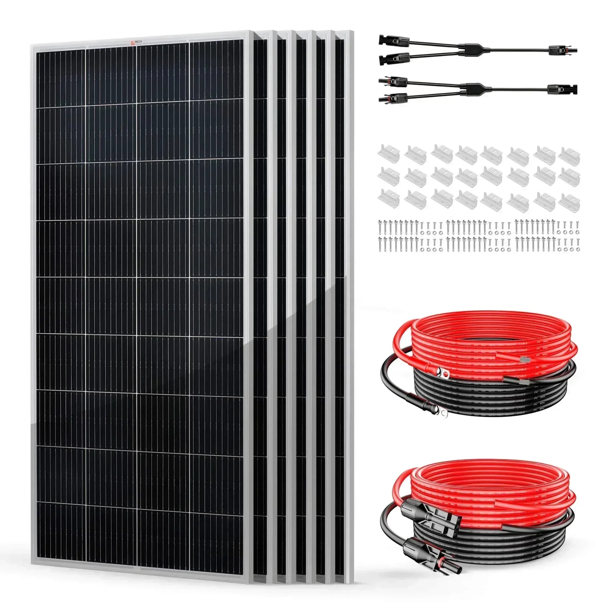 Rich Solar - 1200 Watt Solar Kit - Green Vista Living