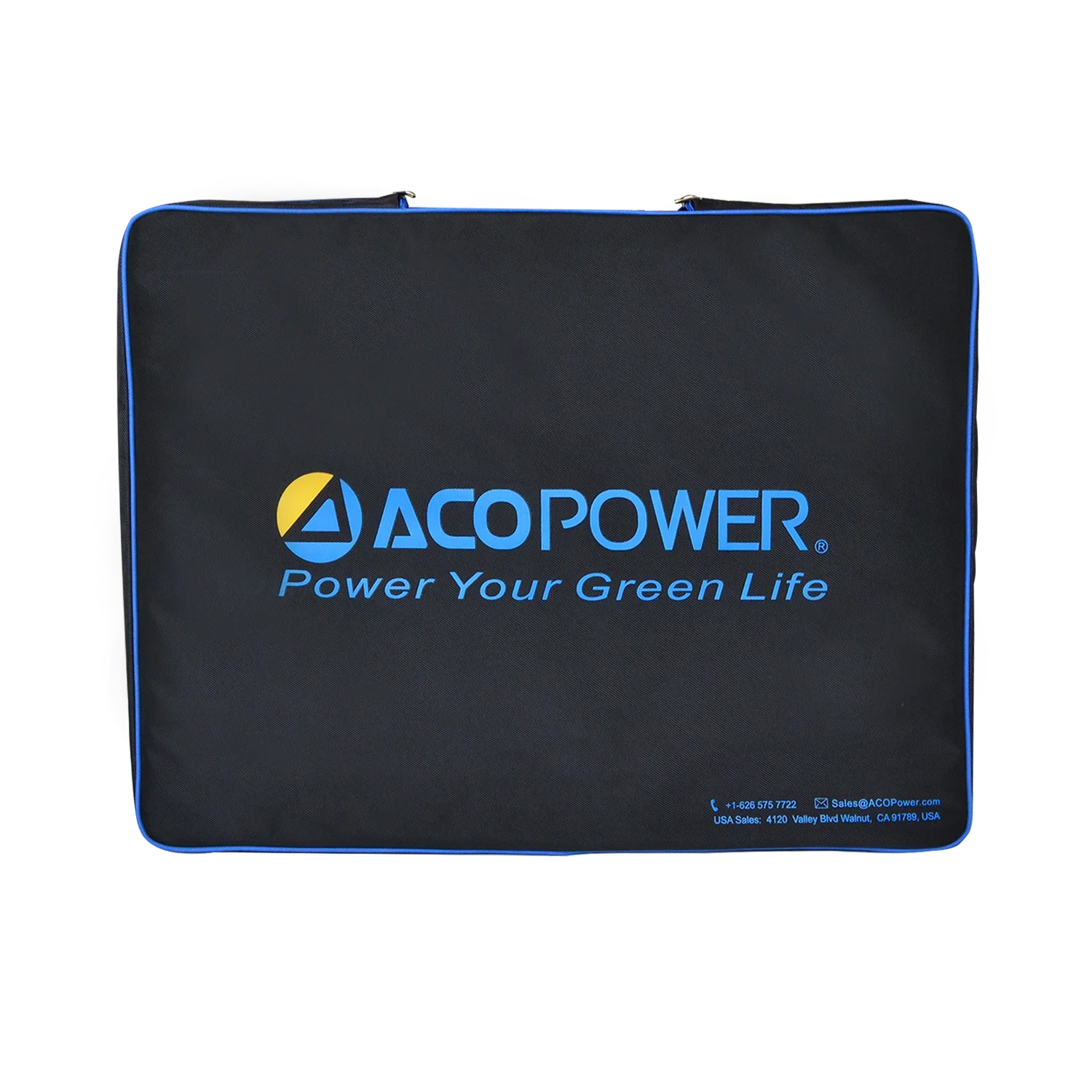 ACOPower Plk 120W Portable Solar Panel Kit, Lightweight Briefcase with 20A Charge Controller - Green Vista Living