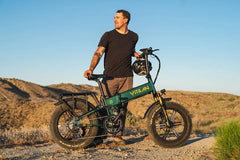 Vitilan I7 Pro Folding Full Suspension Electric Bike - Green Vista Living