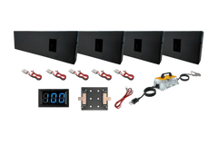 BatteryEVO 12V Razorback 4X Lithium Battery Kit (920Ah - 12 kWh) - Green Vista Living