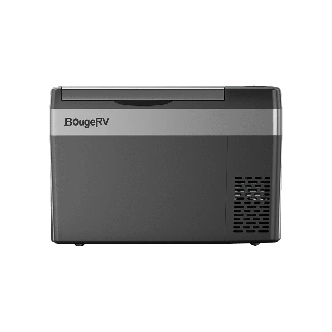 BougeRV 12V 30 Quart (28L) Portable Car Fridge Black - Green Vista Living