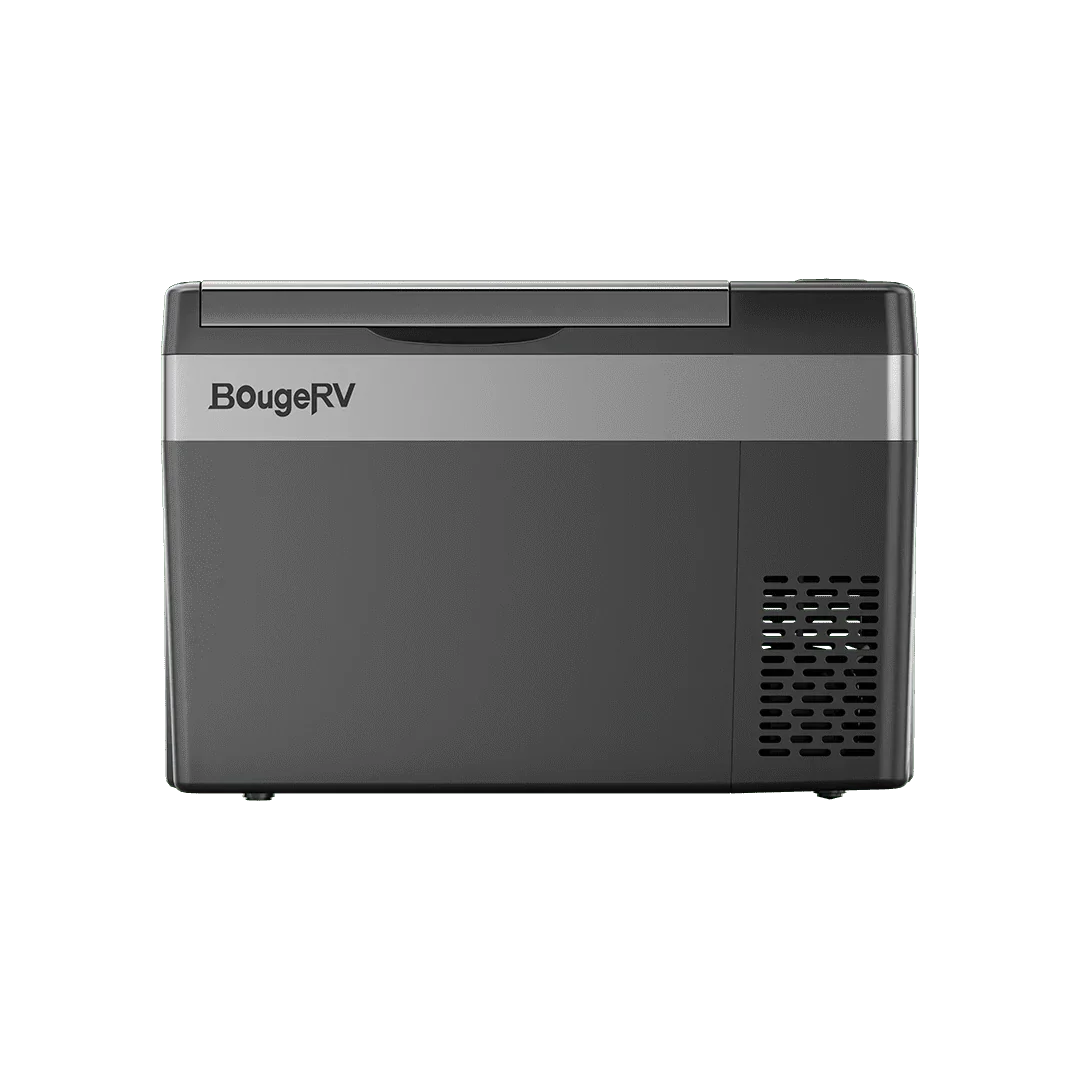 BougeRV 12V 30 Quart (28L) Portable Car Fridge Black - Green Vista Living