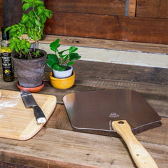 WPPO Folding Pizza Peel with Wooden Handle - Green Vista Living