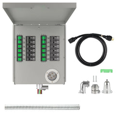 Nature's Generator Lithium 3600 Solar Generator and Transfer Switch - Green Vista Living