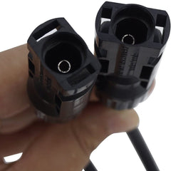 12AWG 1 Pair Solar MC4 Y Parallel Branch Connectors MFF&FMM Pair - Green Vista Living