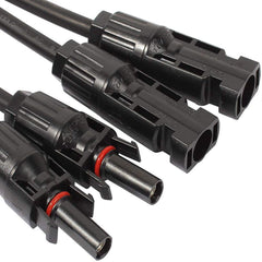 12AWG 1 Pair Solar MC4 Y Parallel Branch Connectors MFF&FMM Pair - Green Vista Living