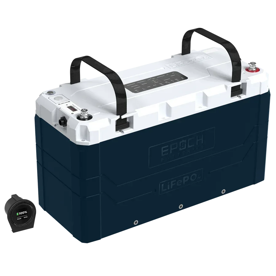 Epoch Battery 12V 460Ah V2 Elite Series - Heated & Bluetooth & Victron Comms LiFePO4 Battery - Green Vista Living