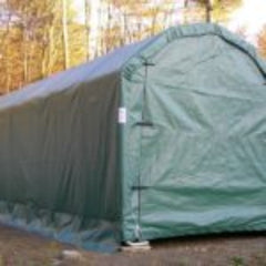 Rhino Shelter | 12’Wx 24’L x 10’H Instant Garage (Barn Style)
