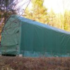 Rhino Shelter | 12’Wx 24’L x 10’H Instant Garage (Barn Style)
