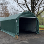 Rhino Shelter | 12’Wx 24’L x 10’H Instant Garage (Barn Style)