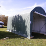 Rhino Shelter | 12’Wx 24’L x 10’H Instant Garage (Barn Style)