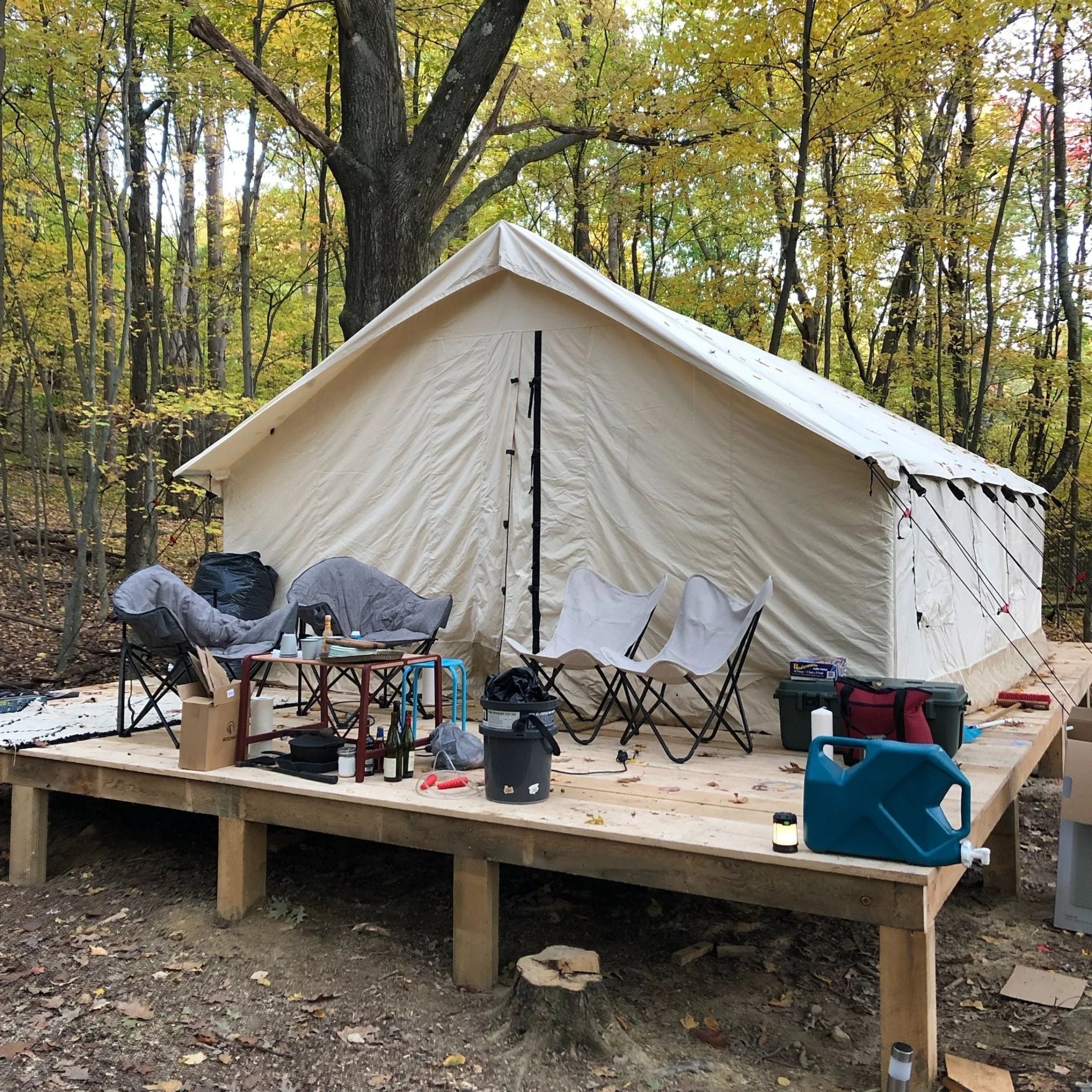 Alpha Wall Tent - Green Vista Living