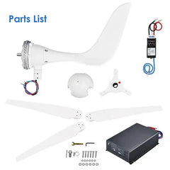 Automaxx Windmill - 1500W Wind Turbine Generator Kit - Green Vista Living
