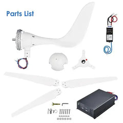 Automaxx Windmill - 1500W Wind Turbine Generator Kit - Green Vista Living