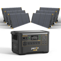 PECRON F3000LFP Portable Power Station 3600W 3072Wh - Green Vista Living