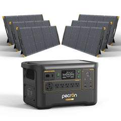 PECRON F3000LFP Portable Power Station 3600W 3072Wh - Green Vista Living