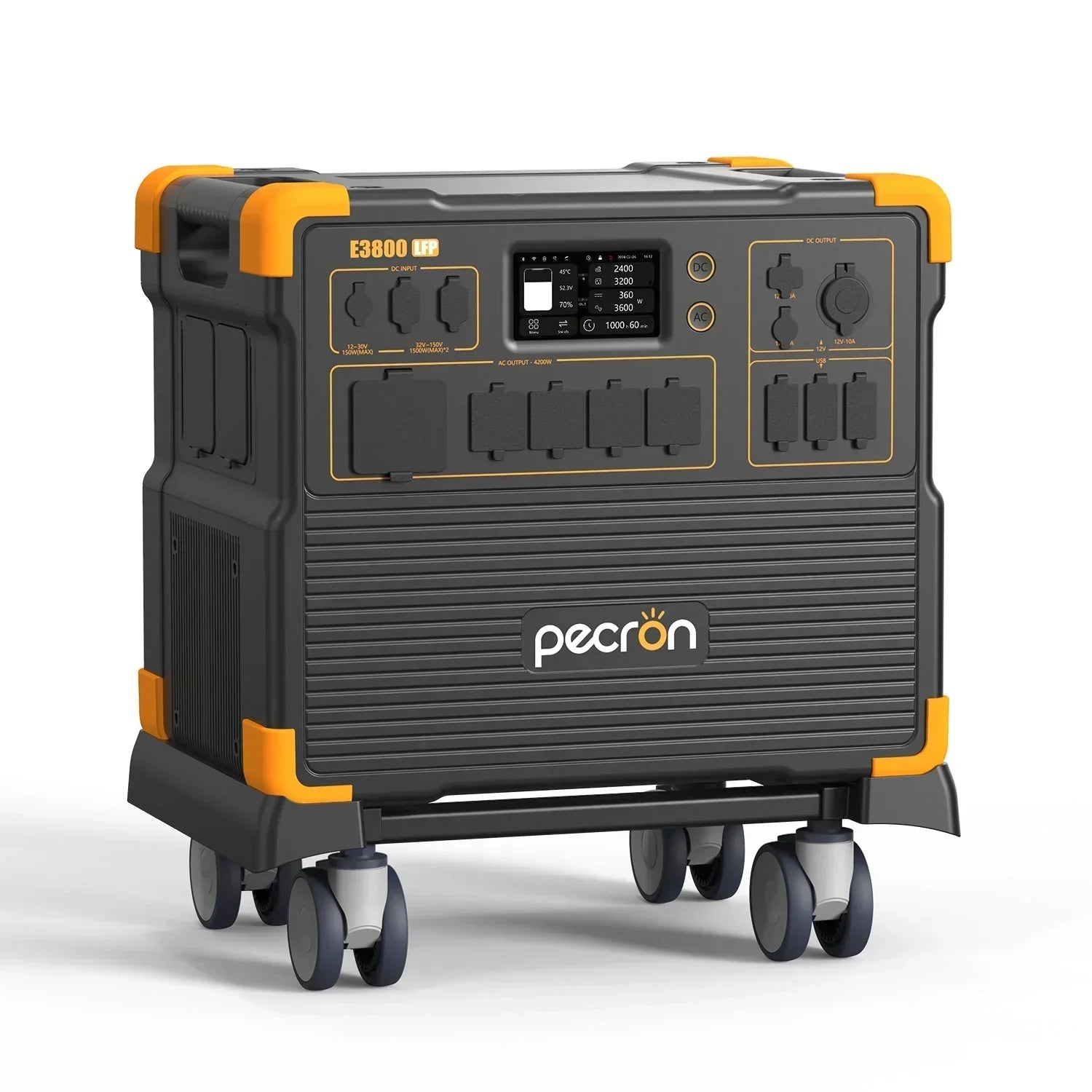 PECRON E3800LFP Portable Power Station 4200W 3840Wh - Green Vista Living