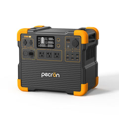 PECRON E2400LFP Portable Power Station 2400W 2048Wh - Green Vista Living