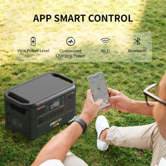 PECRON F3000LFP Portable Power Station 3600W 3072Wh - Green Vista Living