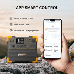 PECRON E2400LFP Portable Power Station 2400W 2048Wh - Green Vista Living