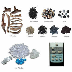 Amantii Tru-View XL XT 72 Inch Indoor Outdoor 3 Sided Electric Fireplace