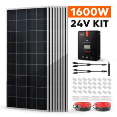 Rich Solar - 1600 Watt Solar Kit - Green Vista Living