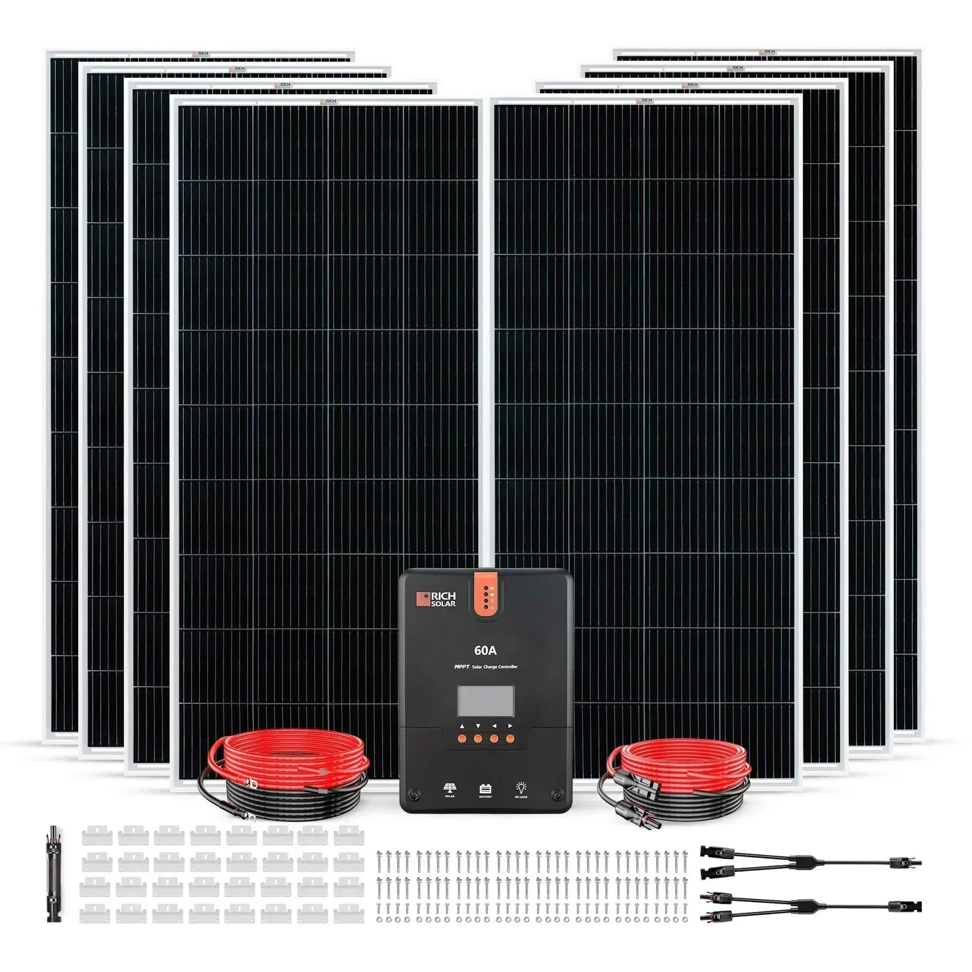 Rich Solar - 1600 Watt Solar Kit - Green Vista Living