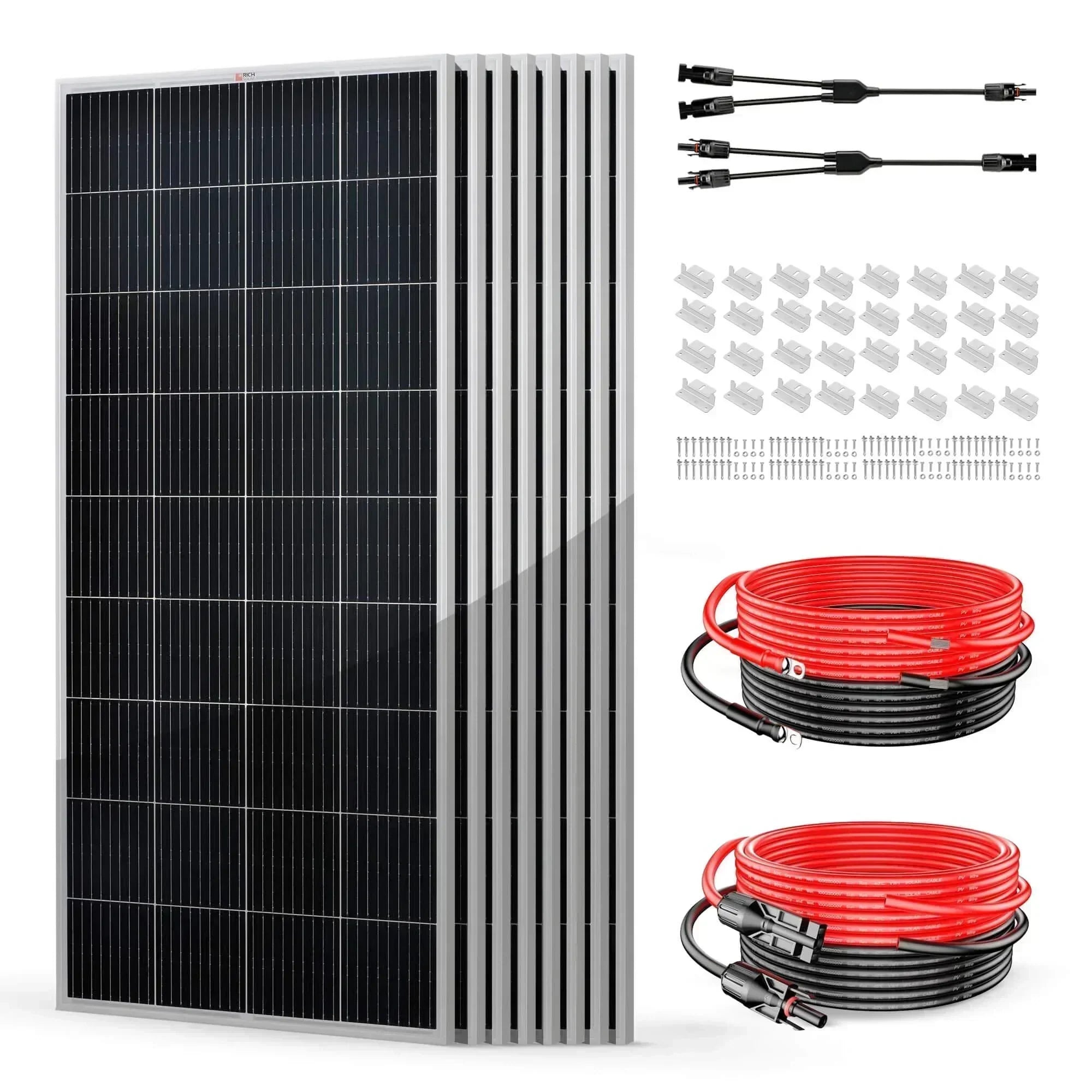 Rich Solar - 1600 Watt Solar Kit - Green Vista Living