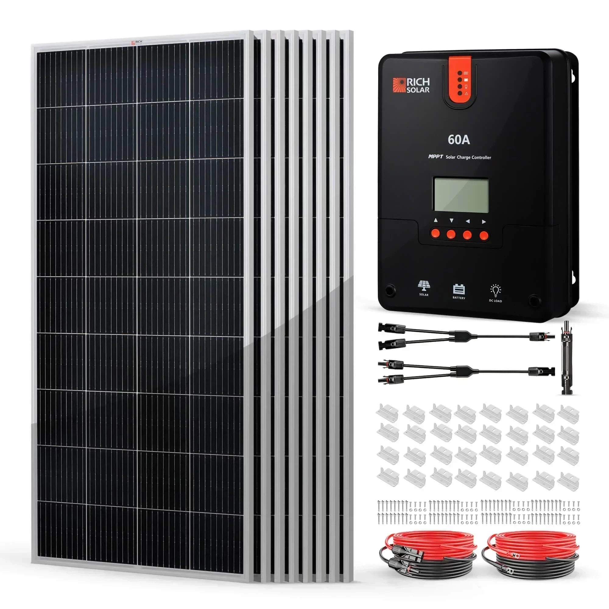 Rich Solar - 1600 Watt Solar Kit - Green Vista Living