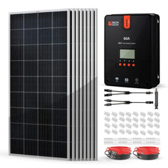 Rich Solar - 1600 Watt Solar Kit - Green Vista Living