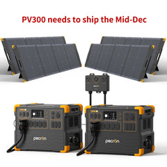 PECRON E3600LFP Portable Power Station 3600W 3072Wh - Green Vista Living