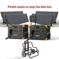 PECRON E3600LFP Portable Power Station 3600W 3072Wh - Green Vista Living