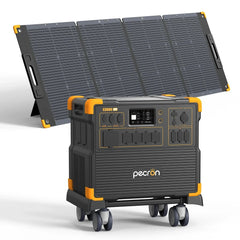 PECRON E3800LFP Portable Power Station 4200W 3840Wh - Green Vista Living